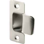 Prime-Line Two Piece Adjustable Door Strike, Chrome Plated Single Pack U 10278